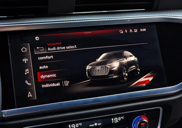 Audi Q3 cena 238900 przebieg: 8000, rok produkcji 2023 z Zbąszynek małe 781